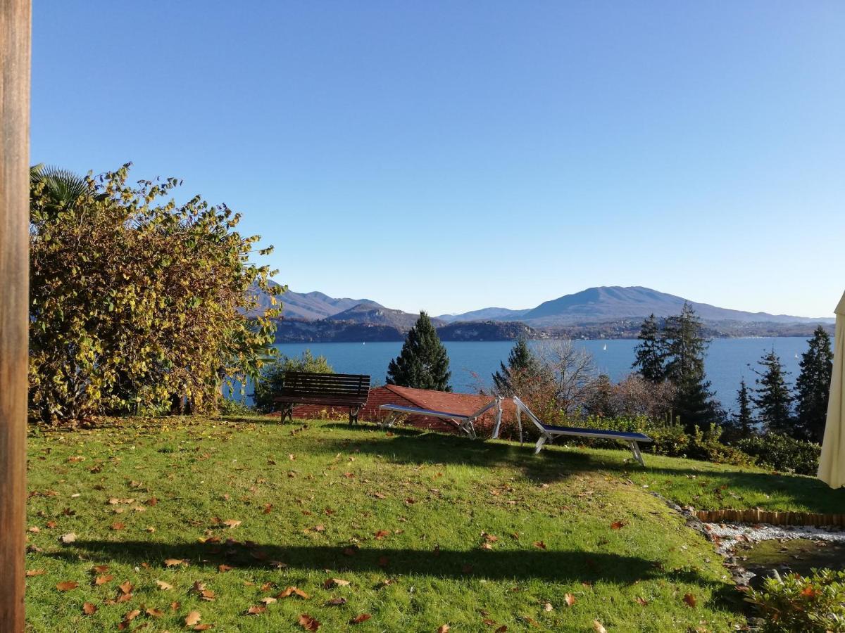 Romantica Casetta Nel Verde Con Vista Sul Lago Belgirate Extérieur photo